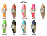 Load image into Gallery viewer, 6 Geneva Strap Band Watches
