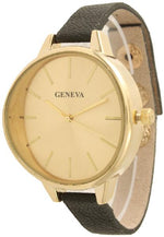 Load image into Gallery viewer, 6 Geneva Strap Band Watches
