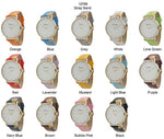 Load image into Gallery viewer, 6 Geneva Strap Band Watches
