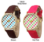 Load image into Gallery viewer, 6 Geneva Strap Band Watches
