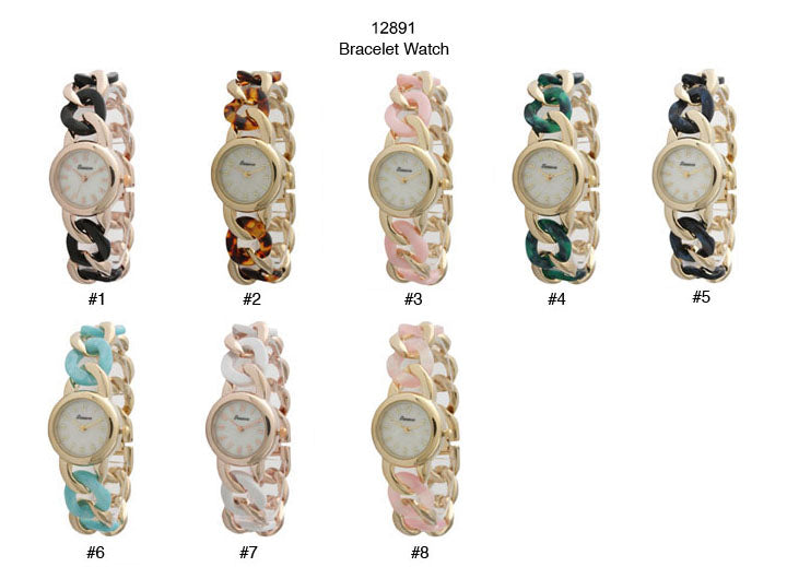 6 Geneva Bracelet Watches