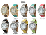 Load image into Gallery viewer, 6 Geneva Strap Band Watches
