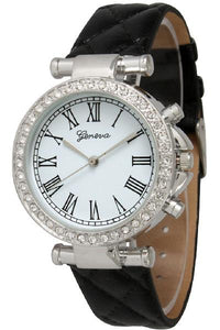 6 Geneva Strap Band Watches