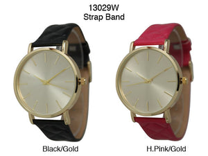 6 Geneva Strap Band Watches