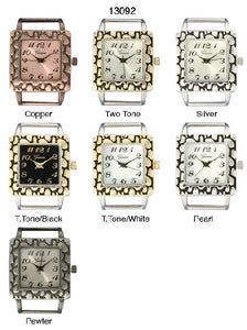 6 Geneva Solid Bar Watch Faces