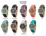 Load image into Gallery viewer, 6 Geneva Strap Band Watches
