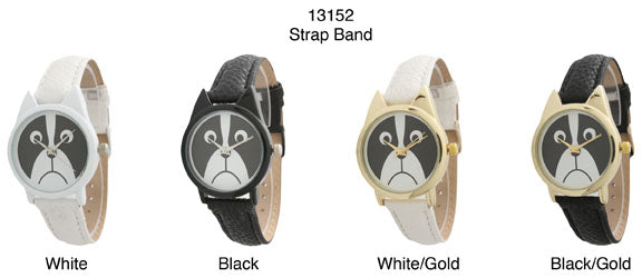 6 Geneva Strap Band Watches