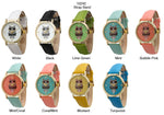 Load image into Gallery viewer, 6 Geneva Strap Band Watches
