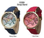 Load image into Gallery viewer, 6 Geneva Strap Band Watches
