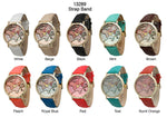 Load image into Gallery viewer, 6 Geneva Strap Band Watches
