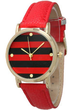 Load image into Gallery viewer, 6 Geneva Strap Band Watches
