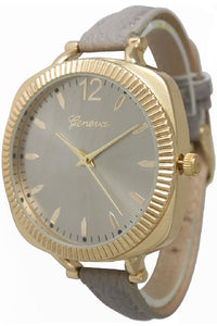 6 Geneva Strap Band Watches