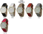 Load image into Gallery viewer, 6 Geneva Strap Band Watches
