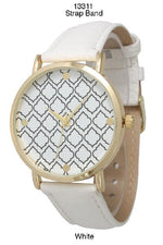 Load image into Gallery viewer, 6 Geneva Moroccan Quatrefoil Watches
