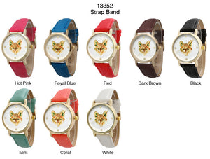 6 Geneva Strap Band Watches