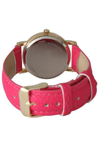 6 Geneva Strap Band Watches