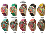 Load image into Gallery viewer, 6 Geneva Strap Band Watches
