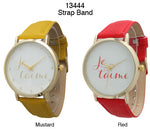 Load image into Gallery viewer, 6 Geneva Strap Band Watches
