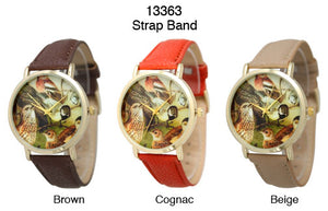 6 Geneva Strap Band Watches