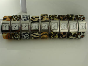 12 Narmi Springless Animal Print Bangles