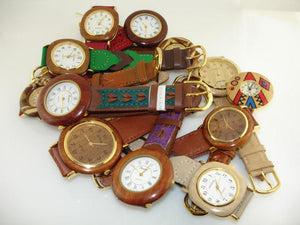 50 Assorted Wood Watches