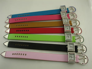 12 Solid Color Buckle Watches