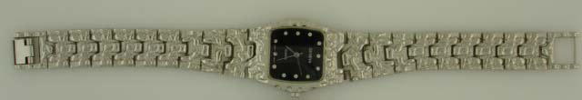 12 Silver Tone Nugget Watches