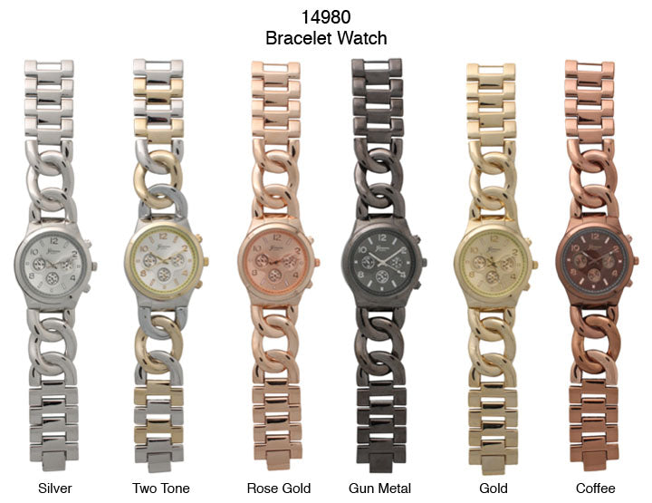 6 Geneva Bracelet Watches