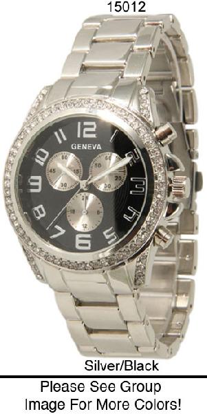 6 Geneva Closed Band Watches