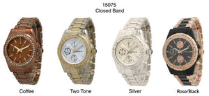 6 Geneva Closed Band Watches