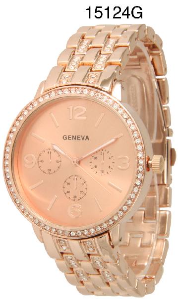 6 Geneva Closed Band Watches