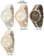 Load image into Gallery viewer, 6 Geneva Closed Band Watches

