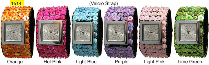 6 Geneva Sequin Watches