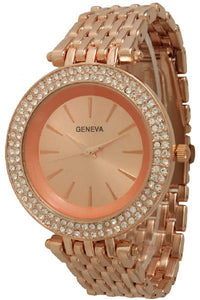 6 Geneva Closed Band Watches