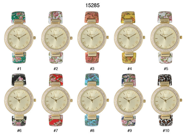 6 Geneva Bangle Watches