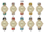 Load image into Gallery viewer, 6 Geneva Bangle Watches
