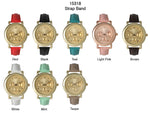 Load image into Gallery viewer, 6 Geneva Strap Band Watches
