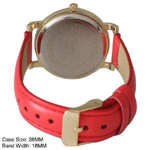 6 Geneva Strap Band Watches