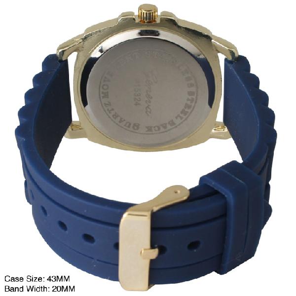 6 Geneva Strap Band Watches