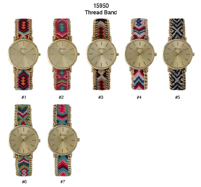 6 Geneva Bracelet Watches