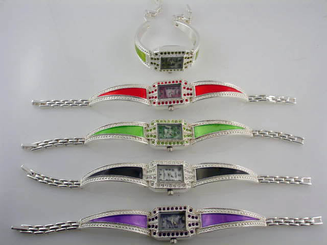 12 Bracelet Style Enamel Watches