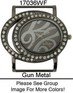 Load image into Gallery viewer, 6 Solid Bar Watch Faces/W Rhinestones
