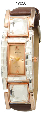 Load image into Gallery viewer, 6 Geneva Strap Band Watches
