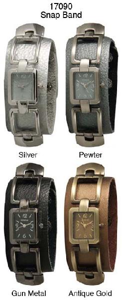 6 Geneva Strap Band Watches