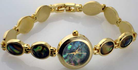 12 Abalone bracelet watches