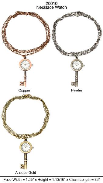 6 Geneva Necklace Watches