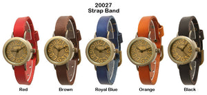 6 Geneva Strap Band Watches