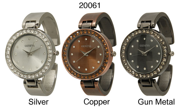 6 Geneva Women's Metal Bangles