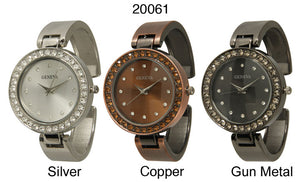 6 Geneva Women's Metal Bangles