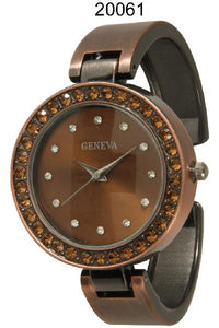 6 Geneva Women's Metal Bangles